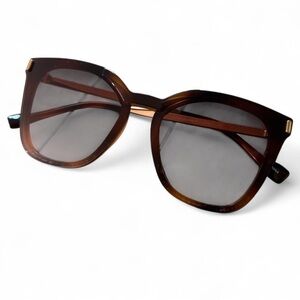 Jessica Simpson Brown Gradient Sunglasses